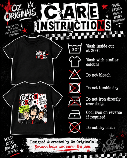 Green Day Jesus of Suburbia Baby, Toddler & Kids T-Shirt | Alternative Punk Rock Baby & Children’s Tee