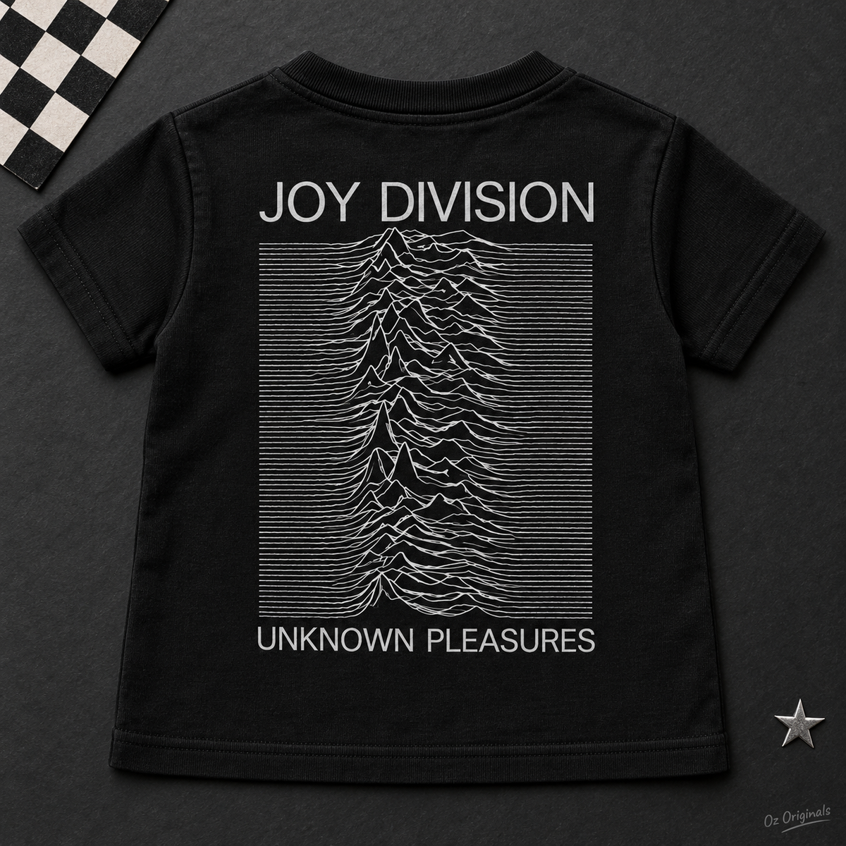 Joy Division – Unknown Pleasures Toddler Tee 🖤