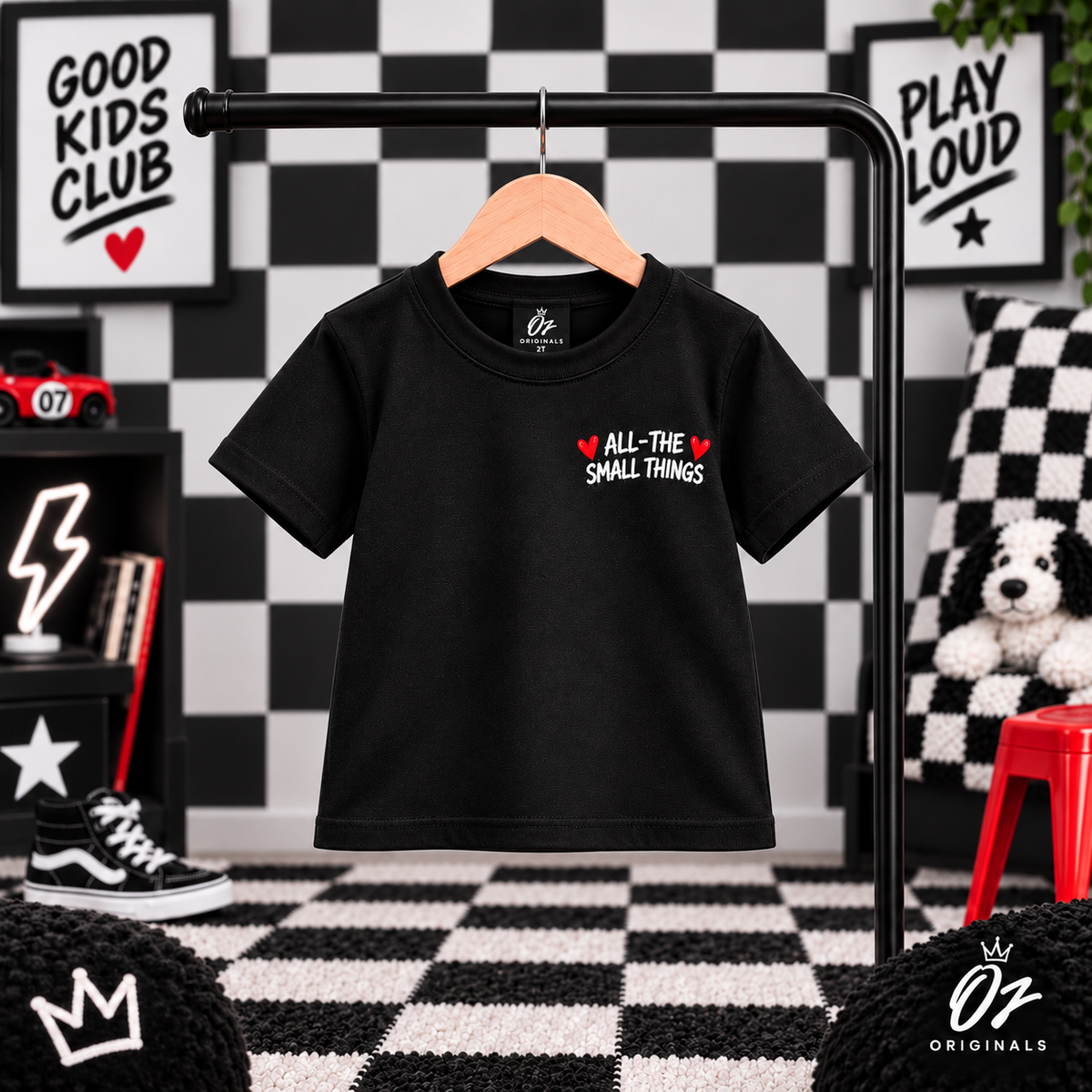 All The Small Things Toddler Tee | Alternative Kids Clothing UK