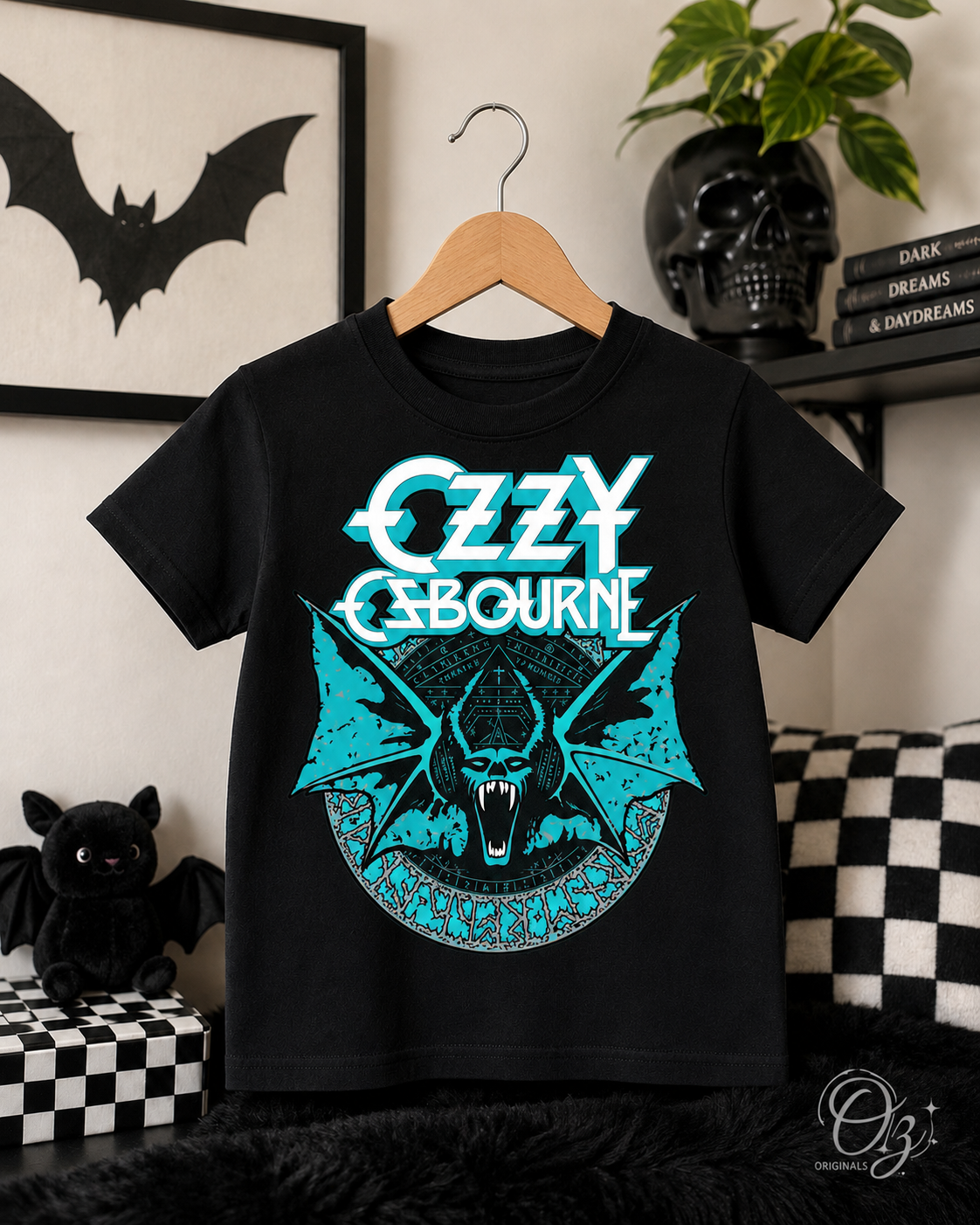 🖤 Ozzy Osbourne Inspired Baby Vest & Toddler T-Shirt | Alternative Rock Baby & Kids Tee