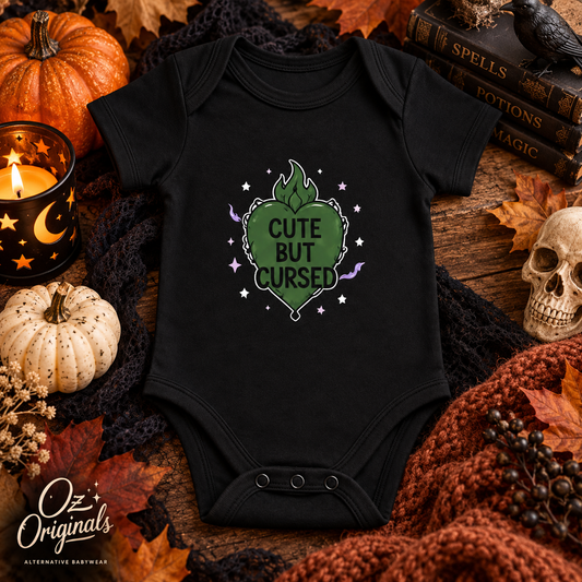 Cute But Cursed Halloween Baby Vest | October Oddities