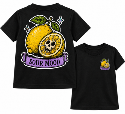 Sour Mood Toddler T-Shirt | Ozzy Flash Alternative Kids Tee