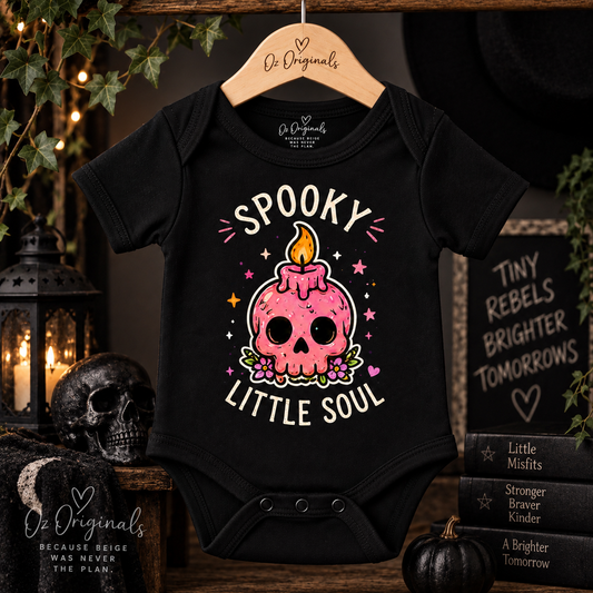Spooky Little Soul Halloween Baby Vest | October Oddities