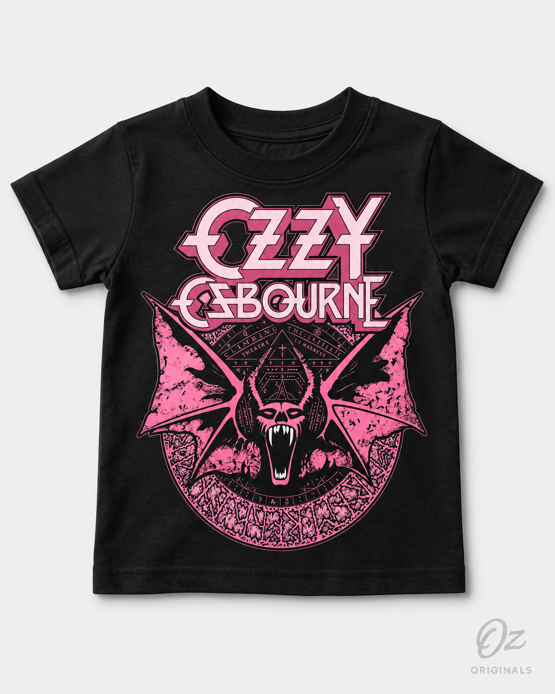 🖤 Ozzy Osbourne Inspired Baby Vest & Toddler T-Shirt | Alternative Rock Baby & Kids Tee