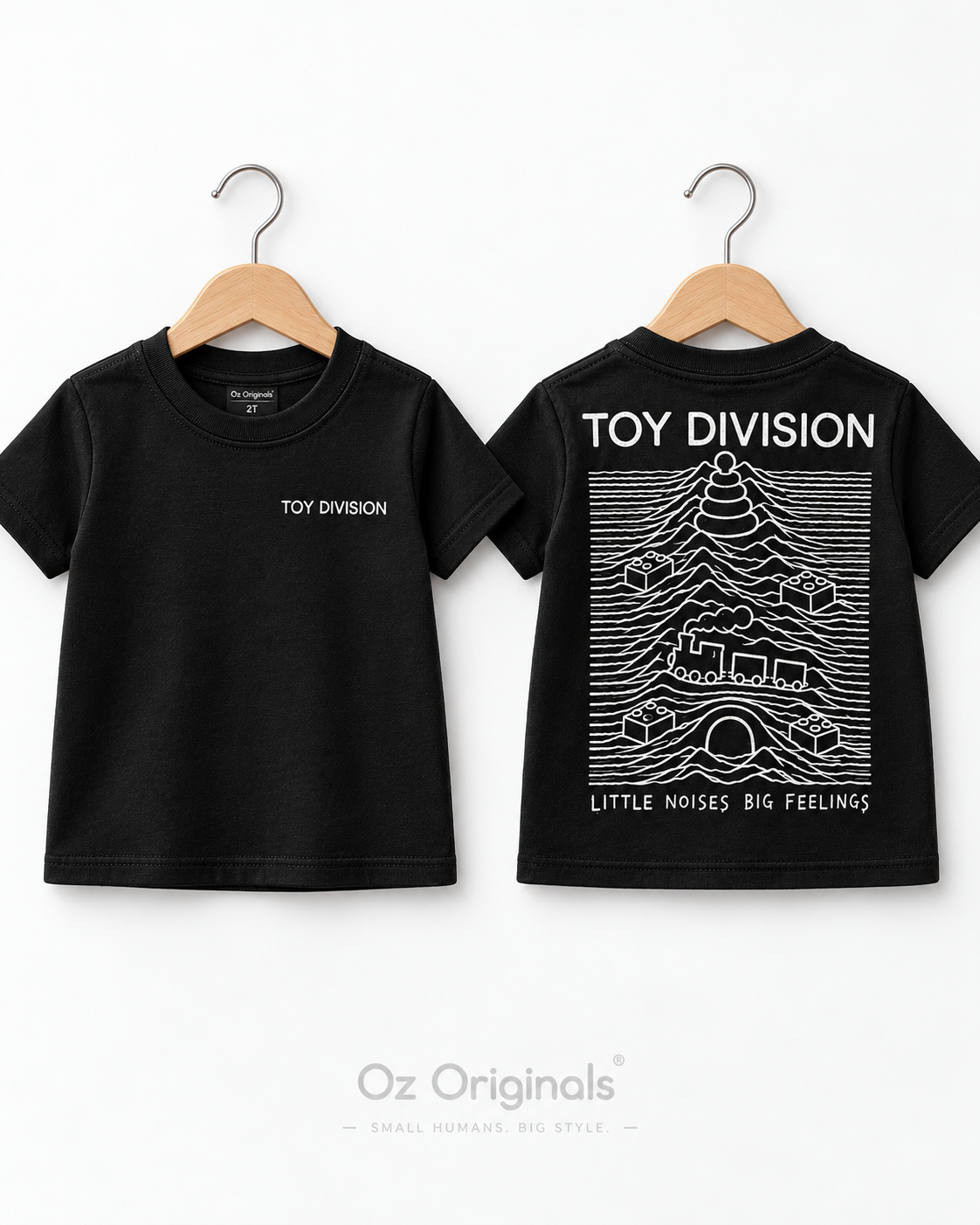 Toy Division Baby Vest | Alternative Baby Clothes | Black or White