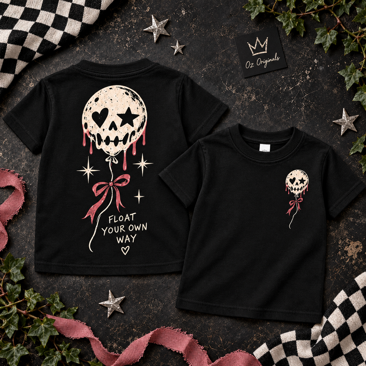 Float Your Own Way Toddler Tee | Alternative Kids T-Shirt | Ozzy Flash 🎈