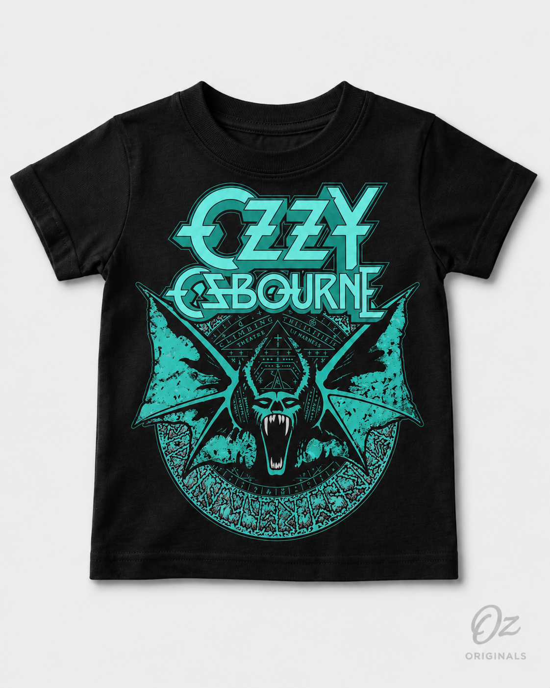 🖤 Ozzy Osbourne Inspired Baby Vest & Toddler T-Shirt | Alternative Rock Baby & Kids Tee