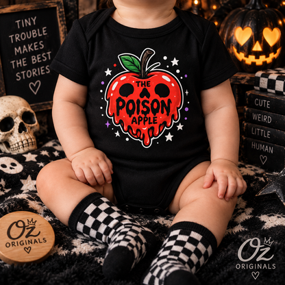 The Poison Apple Baby Vest & Toddler T-Shirt | Alternative Baby & Kids Clothing