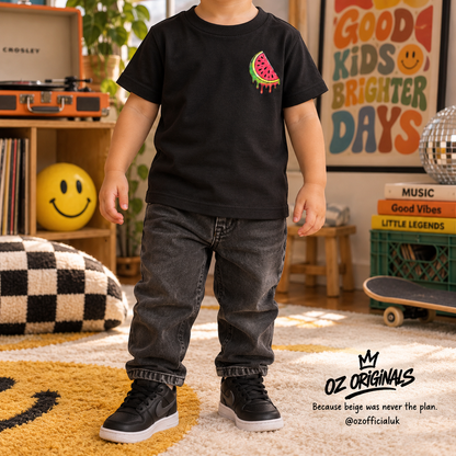 Happy Bum Days Toddler Tee | Twisting My Melon Alternative Kids T-Shirt | Baby Bands Collection 🍉