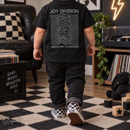 Joy Division – Unknown Pleasures Toddler Tee 🖤