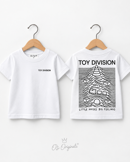 Toy Division Baby Vest | Alternative Baby Clothes | Black or White