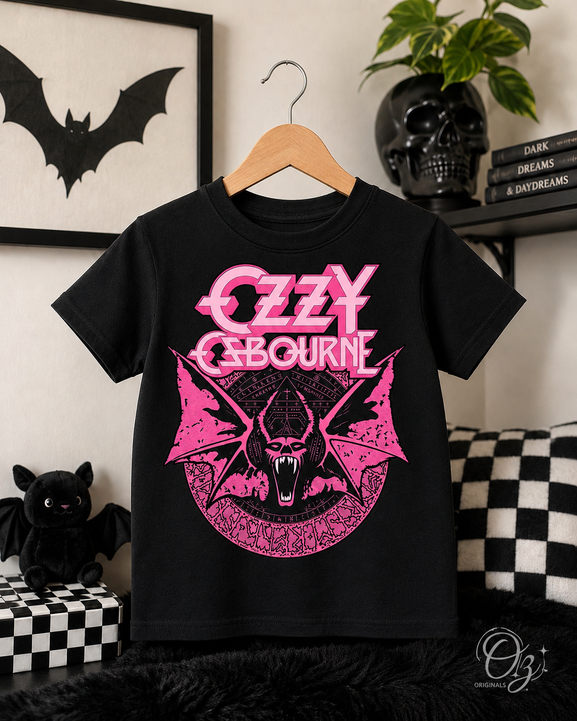 🖤 Ozzy Osbourne Inspired Baby Vest & Toddler T-Shirt | Alternative Rock Baby & Kids Tee