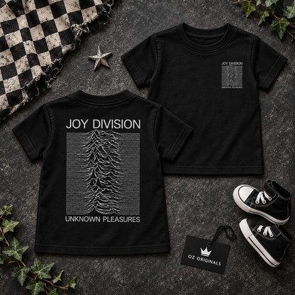 Joy Division – Unknown Pleasures Toddler Tee 🖤