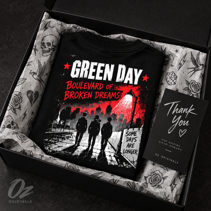 Green Day – Boulevard of Broken Dreams Toddler Tee | Baby Bands Collection