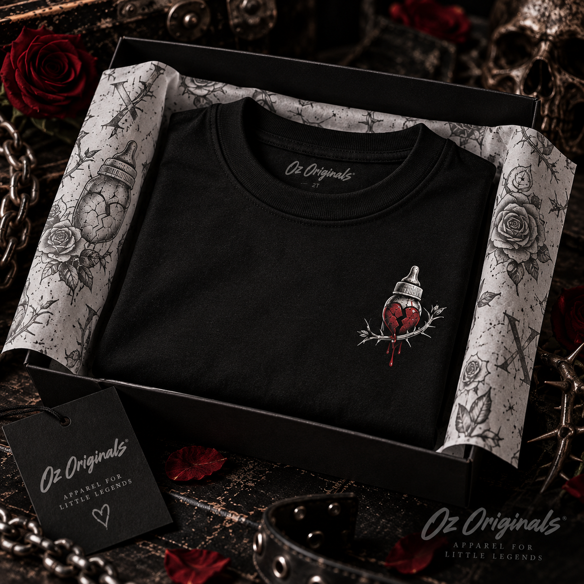 Bottle for My Valentine Toddler Tee | Bullet for My Valentine Inspired Kids Band T-Shirt | Alternative Rock Toddler Tee