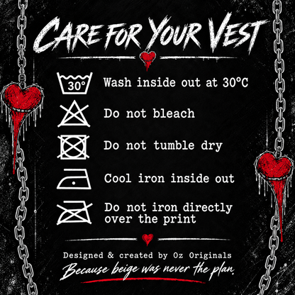 The Used Inspired Baby Vest – Alternative Baby Clothes – Black or White