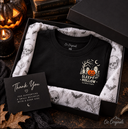 Sleepy Hollow Cemetery Toddler Tee | Alternative Halloween Kids T-Shirt 💀