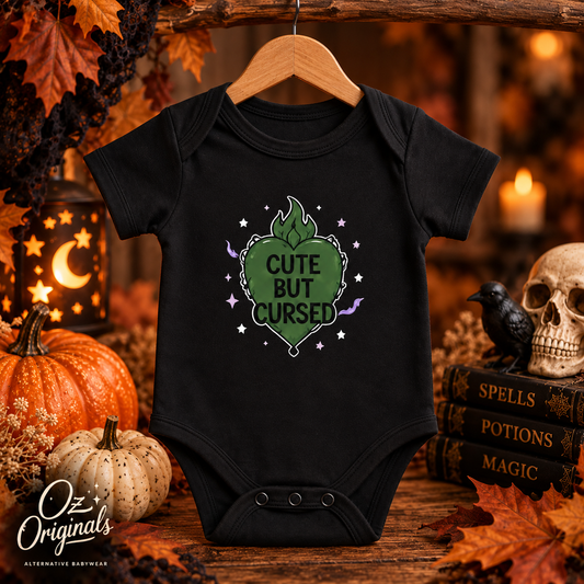 Cute But Cursed Halloween Baby Vest | October Oddities