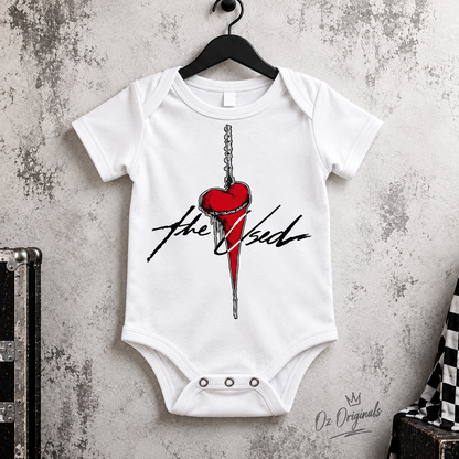 The Used Inspired Baby Vest – Alternative Baby Clothes – Black or White