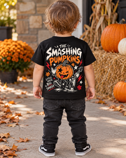 The Smashing Pumpkins Toddler & Kids Tee | Alternative Halloween Rock T-Shirt