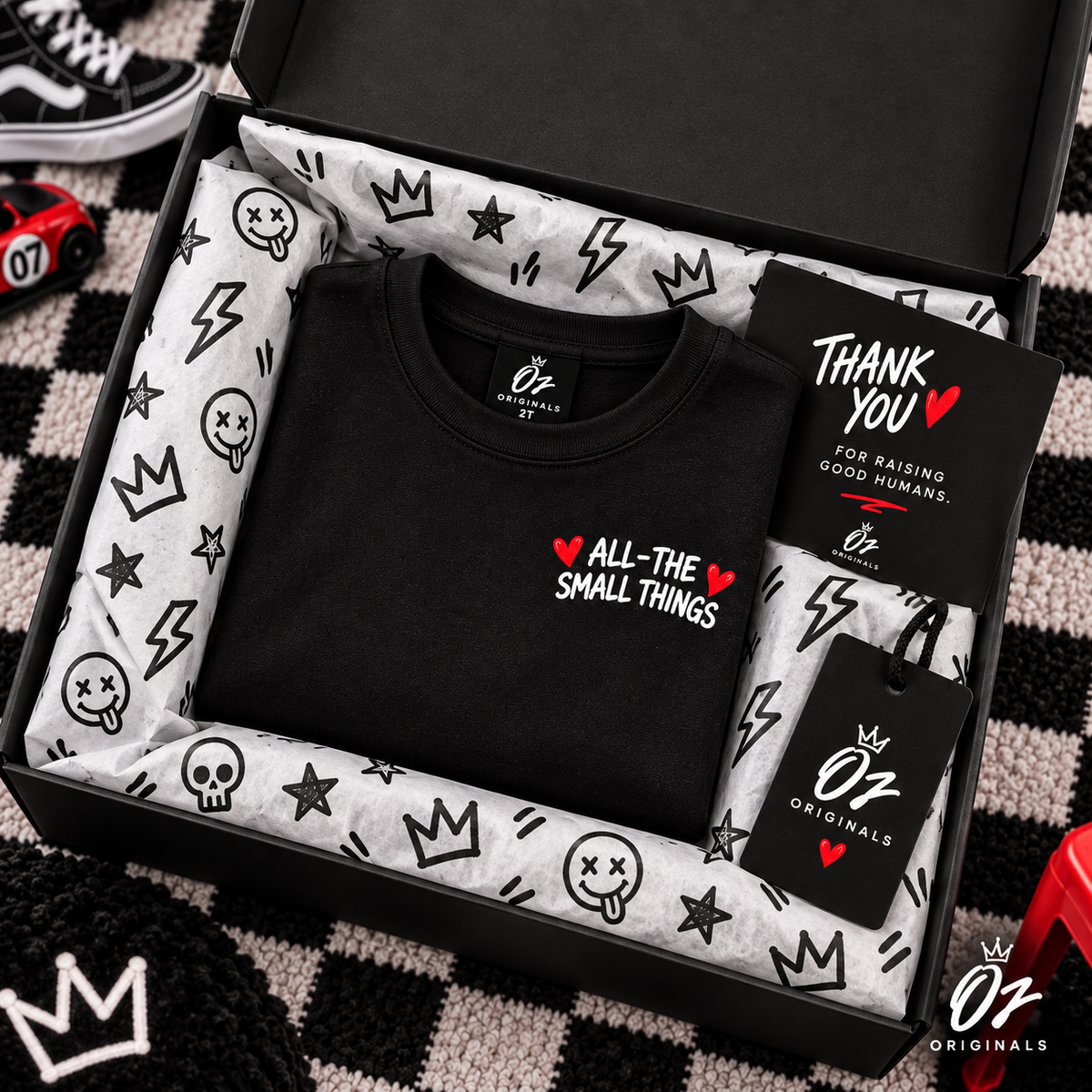All The Small Things Toddler Tee | Alternative Kids Clothing UK