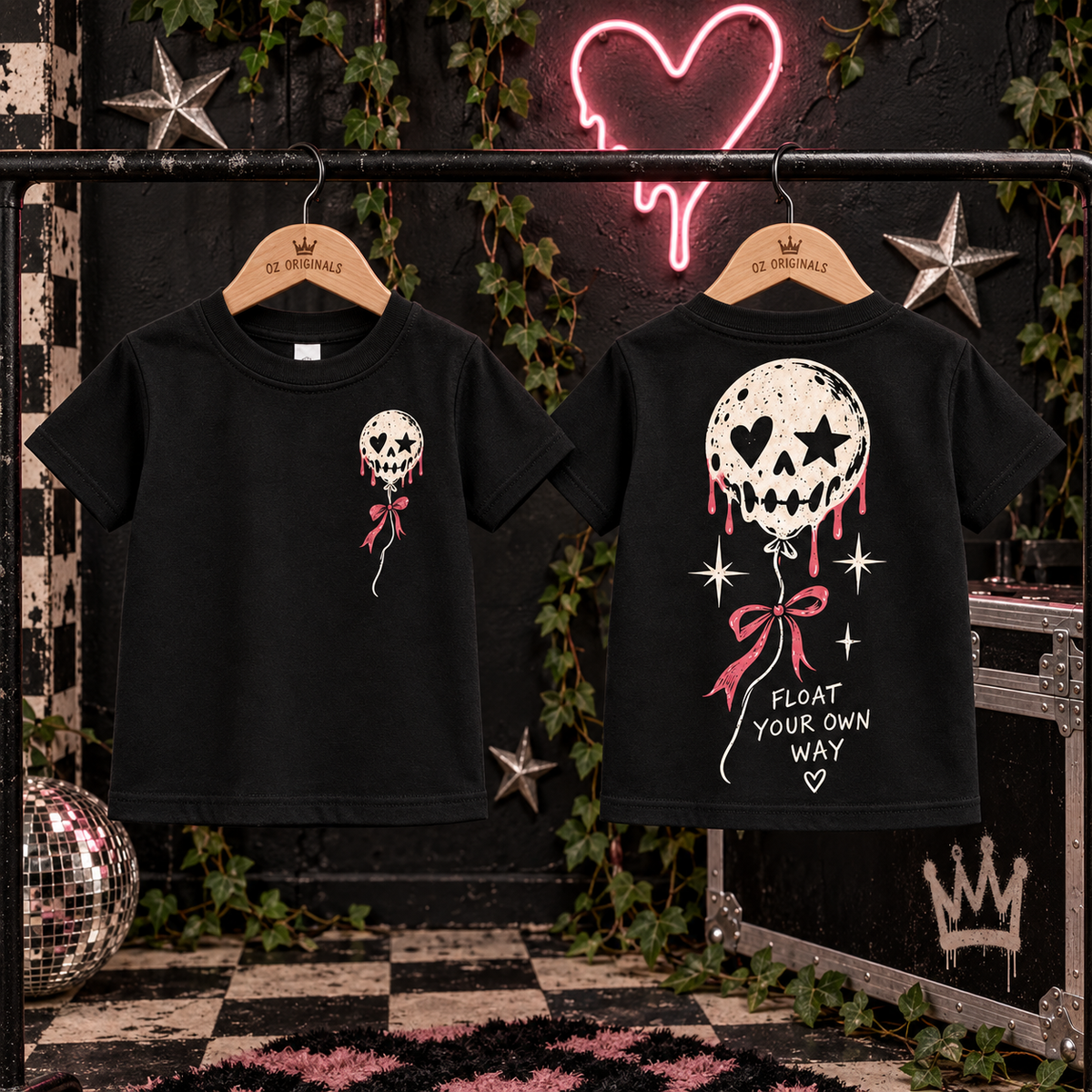 Float Your Own Way Toddler Tee | Alternative Kids T-Shirt | Ozzy Flash 🎈