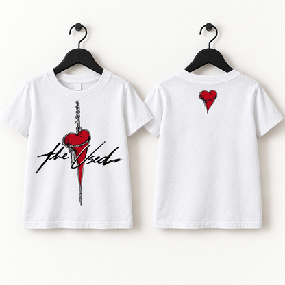 The Used Inspired Toddler T-Shirt | Alternative Kids Rock Tee | Black or White