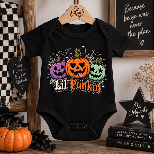 Lil’ Punkin Halloween Baby Vest | October Oddities