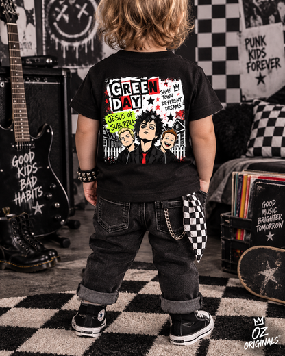 Green Day Jesus of Suburbia Baby, Toddler & Kids T-Shirt | Alternative Punk Rock Baby & Children’s Tee