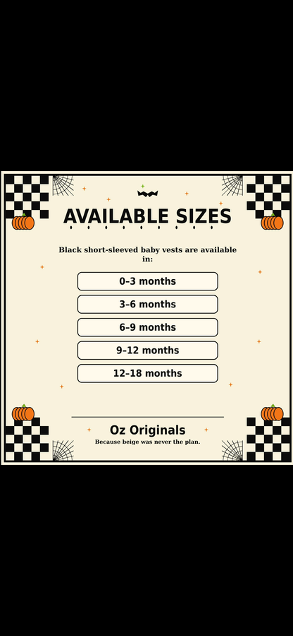 Monster in the Making Baby Grow | Alternative Halloween Baby Vest | October Oddities