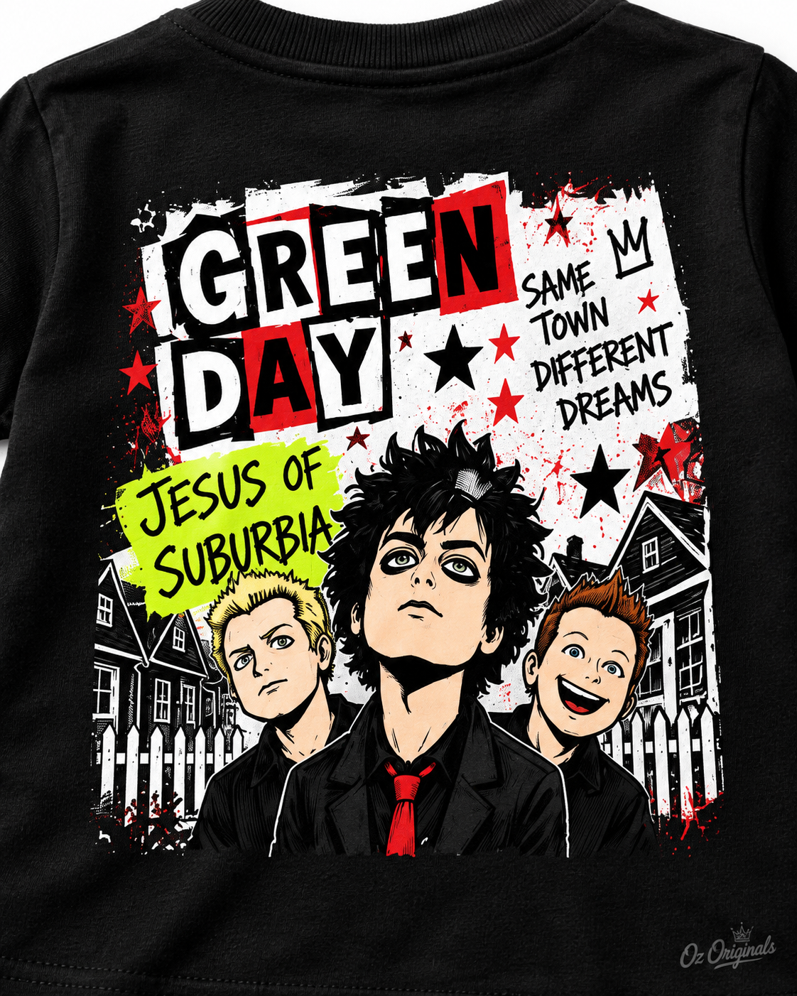 Green Day Jesus of Suburbia Baby, Toddler & Kids T-Shirt | Alternative Punk Rock Baby & Children’s Tee