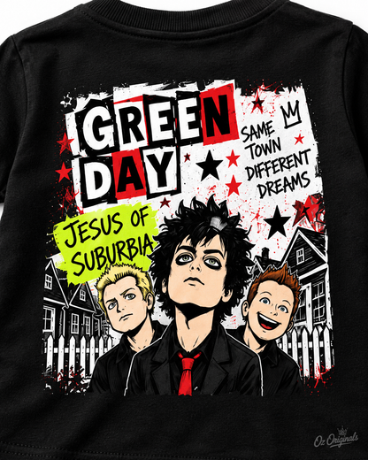 Green Day Jesus of Suburbia Baby, Toddler & Kids T-Shirt | Alternative Punk Rock Baby & Children’s Tee