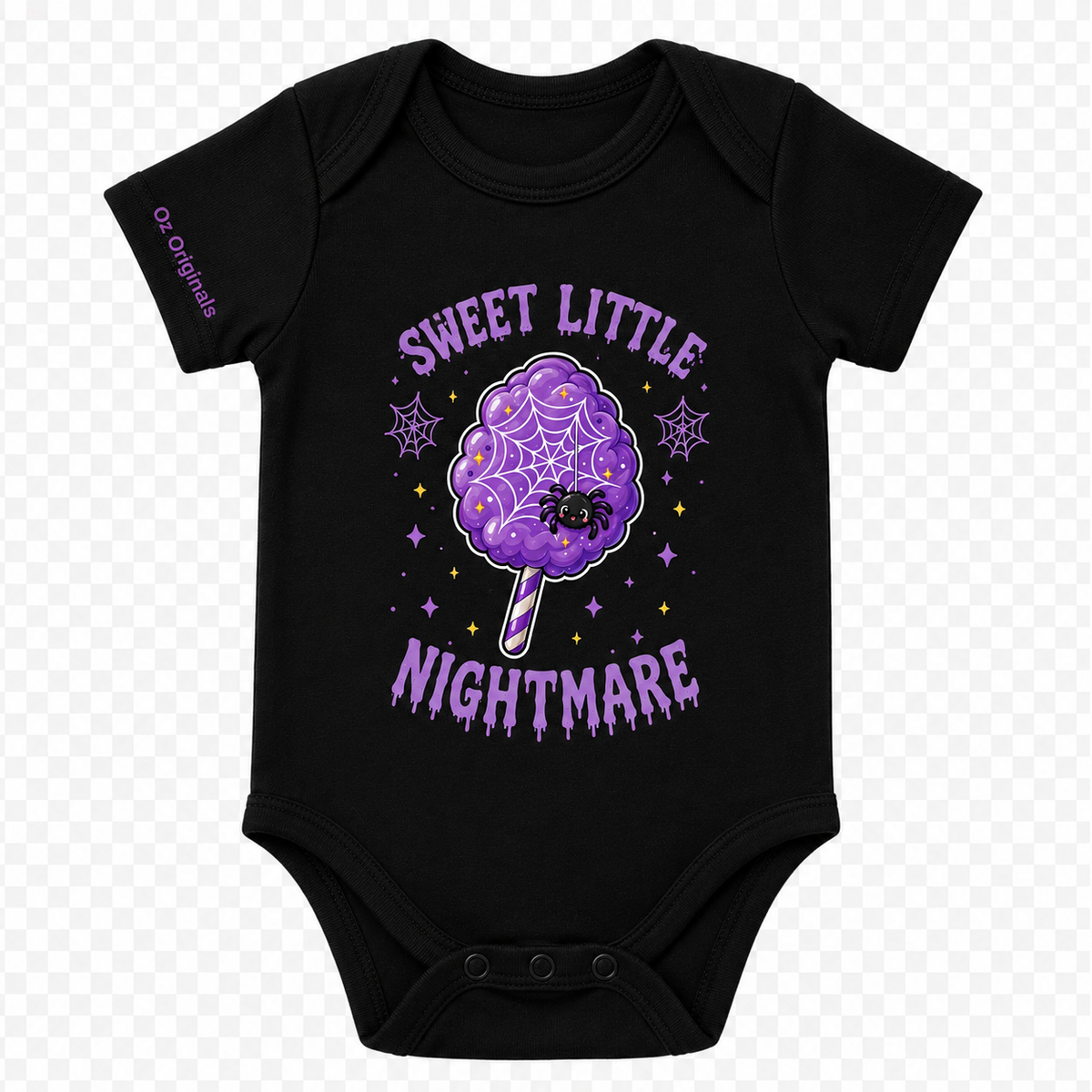 Sweet Little Nightmare Halloween Baby Vest | October Oddities