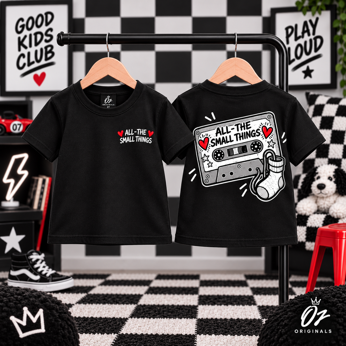 All The Small Things Toddler Tee | Alternative Kids Clothing UK