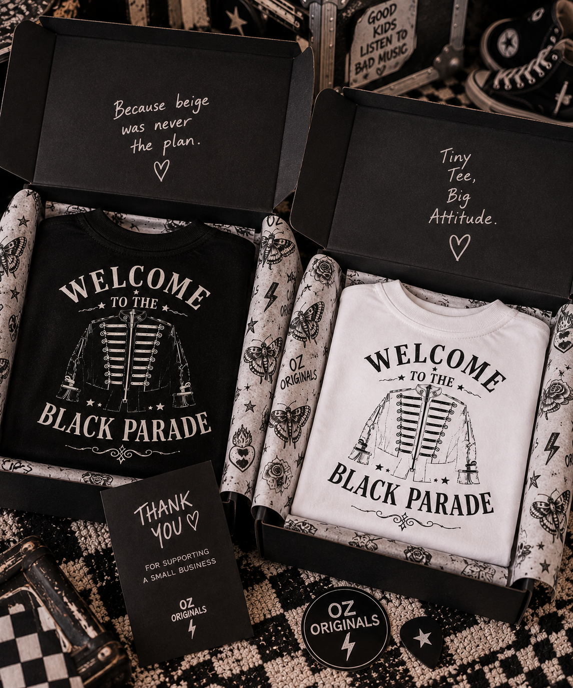 Welcome to the Black Parade Toddler T-Shirt – Oz Originals product image