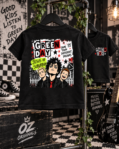 Green Day Jesus of Suburbia Baby, Toddler & Kids T-Shirt | Alternative Punk Rock Baby & Children’s Tee