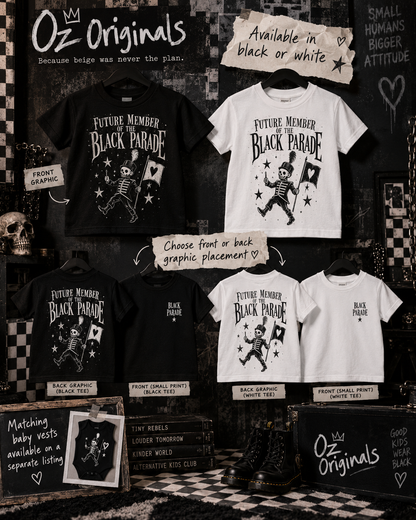 Toy Division Toddler T-Shirt | Alternative Post-Punk Kids Tee | Black or White