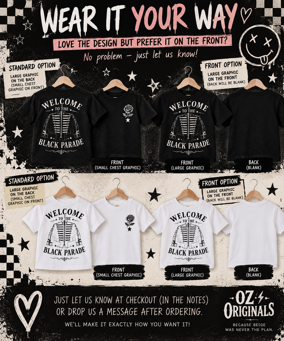 Welcome to the Black Parade Toddler T-Shirt – Oz Originals product image
