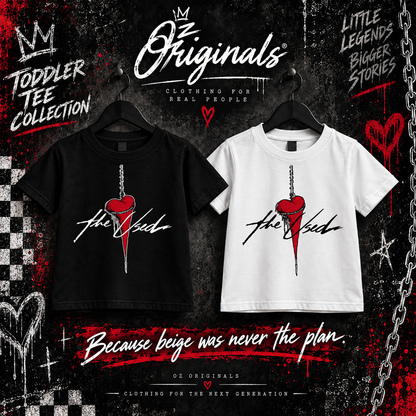 The Used Inspired Toddler T-Shirt | Alternative Kids Rock Tee | Black or White