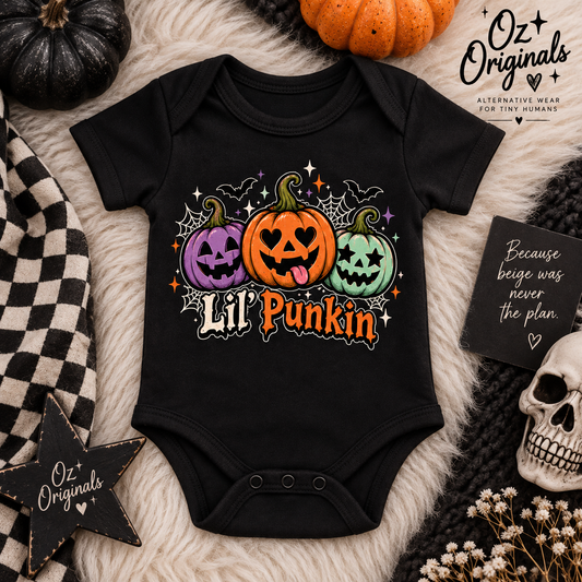 Lil’ Punkin Halloween Baby Vest | October Oddities