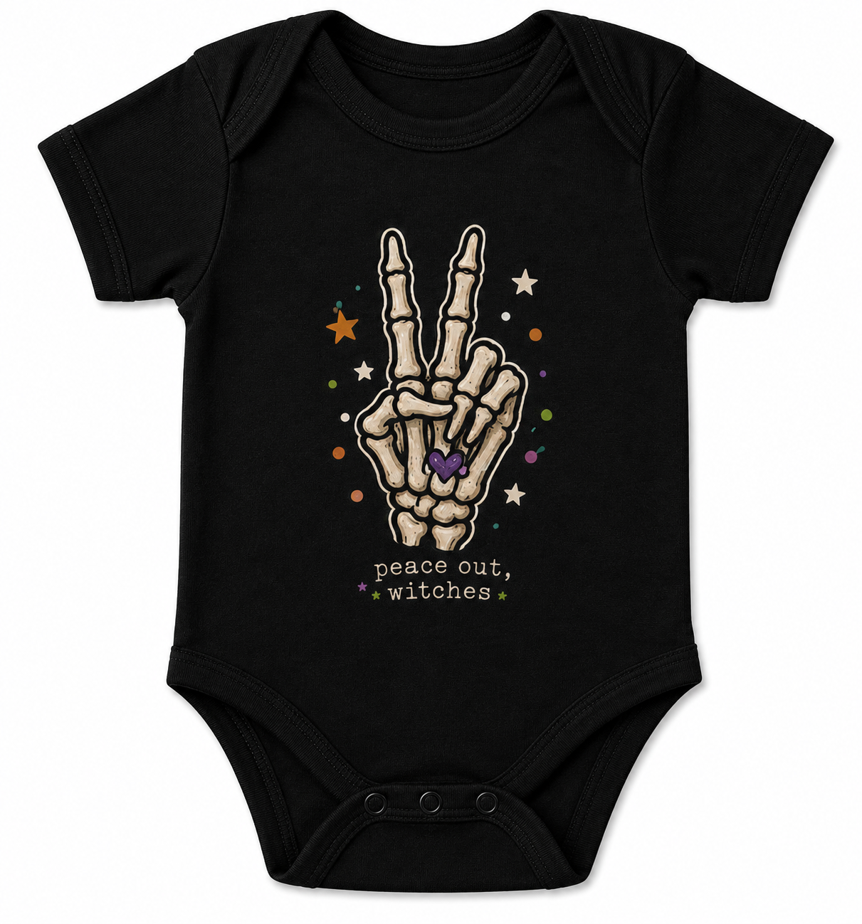 Sleepy Hollow Cemetery Halloween Baby Vest | October Oddities Collection