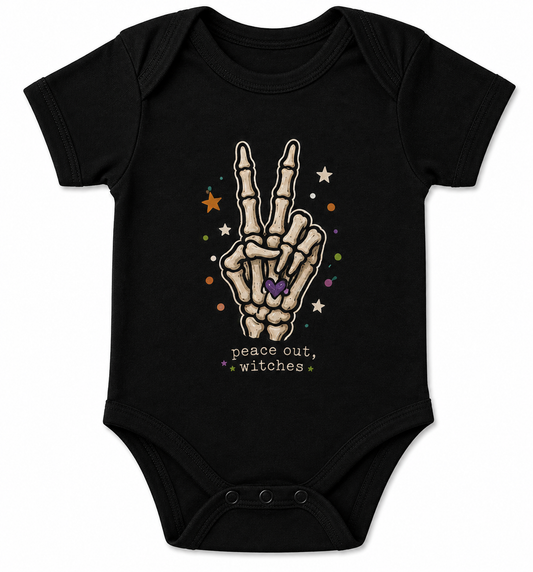 Sleepy Hollow Cemetery Halloween Baby Vest | October Oddities Collection