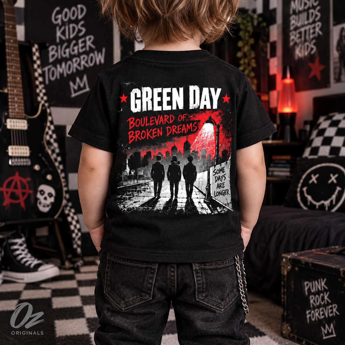 Green Day – Boulevard of Broken Dreams Toddler Tee | Baby Bands Collection