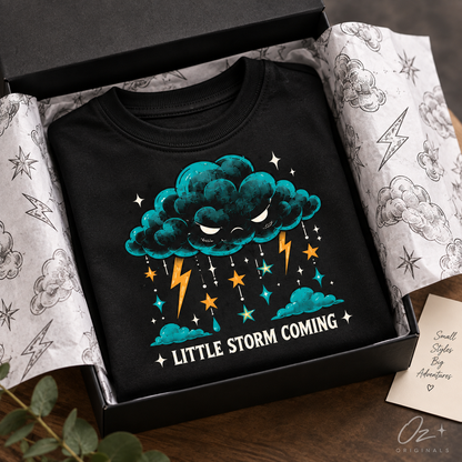 Little Storm Coming Toddler Tee | Alternative Kids T-Shirt | Ozzy Flash