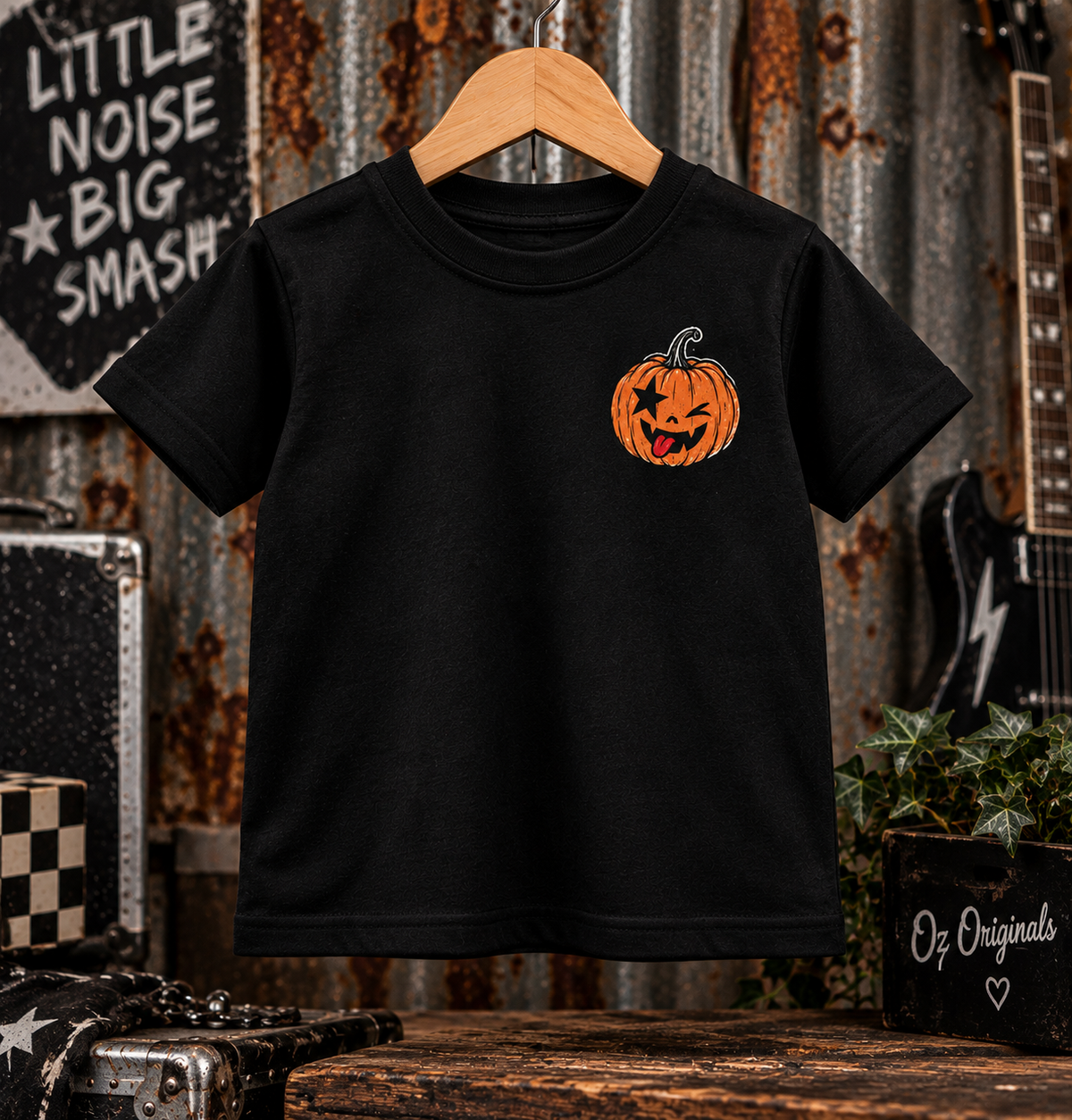 The Smashing Pumpkins Toddler & Kids Tee | Alternative Halloween Rock T-Shirt