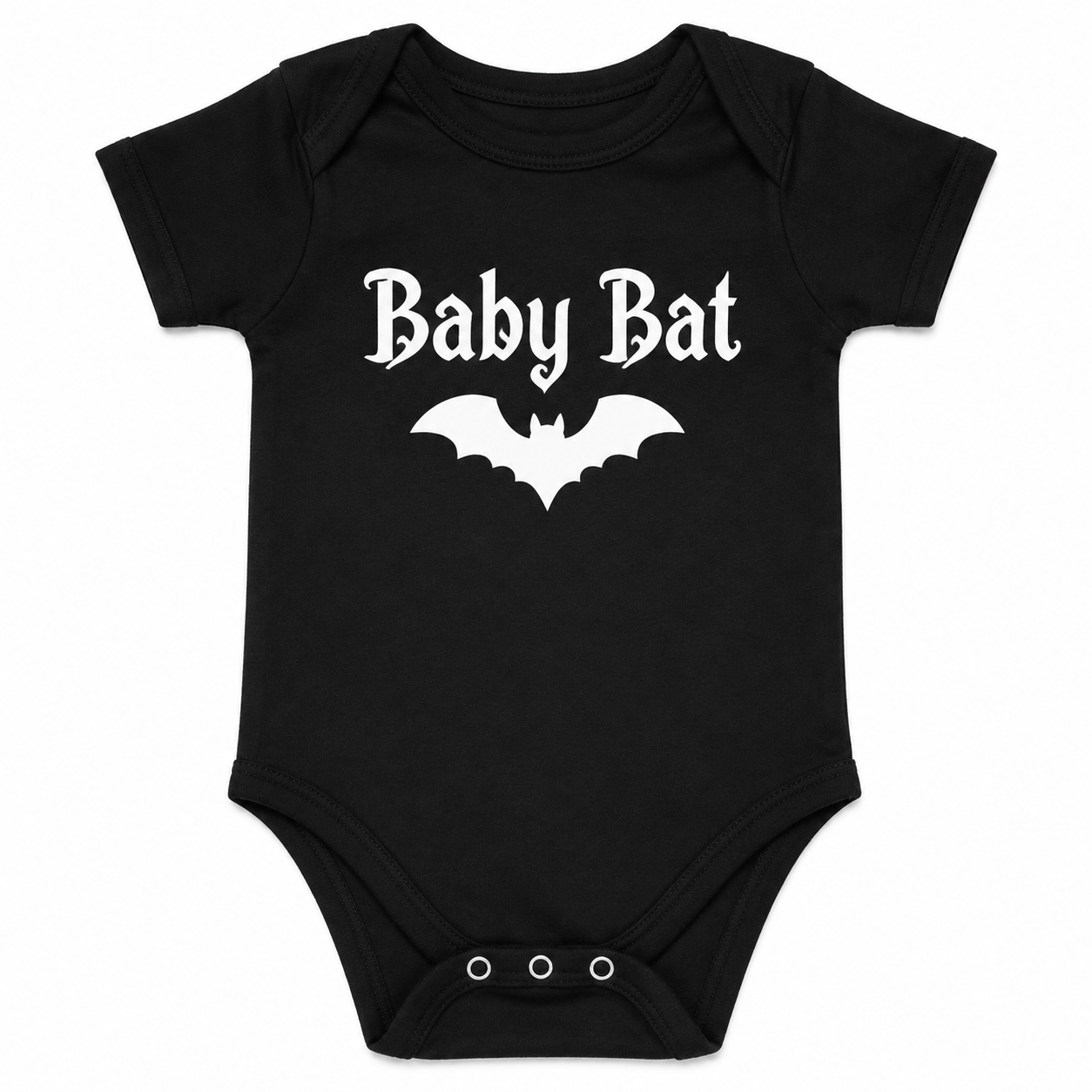 Baby Bat Baby Vest | 11 Design Options | Gothic Alternative Baby Bodysuit | Black Bat Baby Clothes
