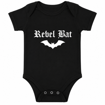 Baby Bat Baby Vest | 11 Design Options | Gothic Alternative Baby Bodysuit | Black Bat Baby Clothes