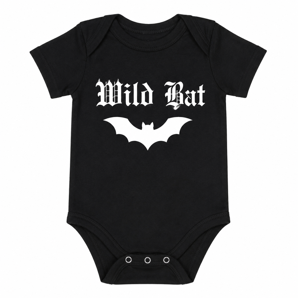 Baby Bat Baby Vest | 11 Design Options | Gothic Alternative Baby Bodysuit | Black Bat Baby Clothes