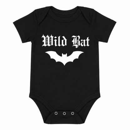 Baby Bat Baby Vest | 11 Design Options | Gothic Alternative Baby Bodysuit | Black Bat Baby Clothes