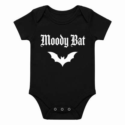 Baby Bat Baby Vest | 11 Design Options | Gothic Alternative Baby Bodysuit | Black Bat Baby Clothes